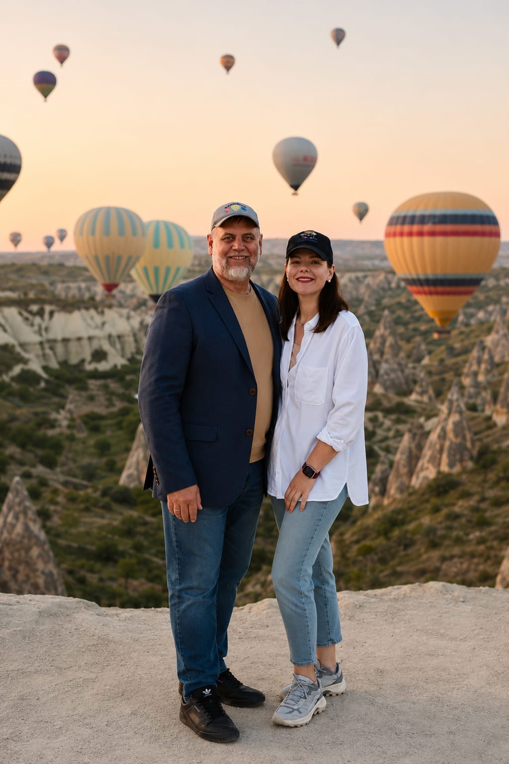 Дмитрий и Инна - команда 123 Trip Cappadocia